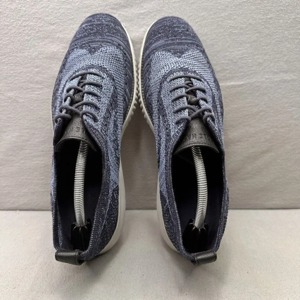 Cole Haan 2.ZeroGrand Mens Size 11‎ (M) Wingtip Oxford Marine Blue Casual Shoes